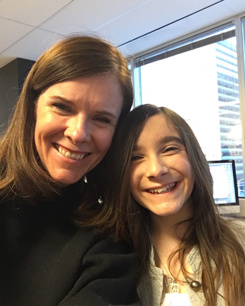 A selfie with Noreen Flanagan, Editor-In-Chief, Elle Canada